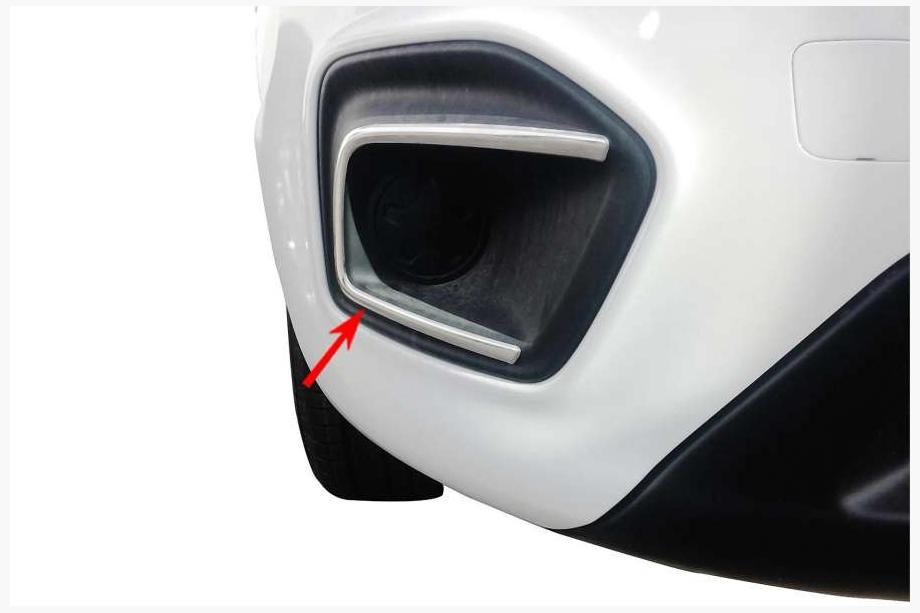 Fiat Fiorino/Qubo 2008-2024 Coperture fari fendinebbia 2016↗ (2 pz, acciaio inox) Image