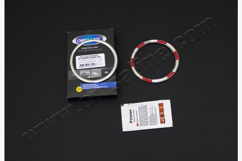 Hyundai I-10 2017-2020 Cornici per luci di posizione (2 pz, acciaio inox) Foto 5