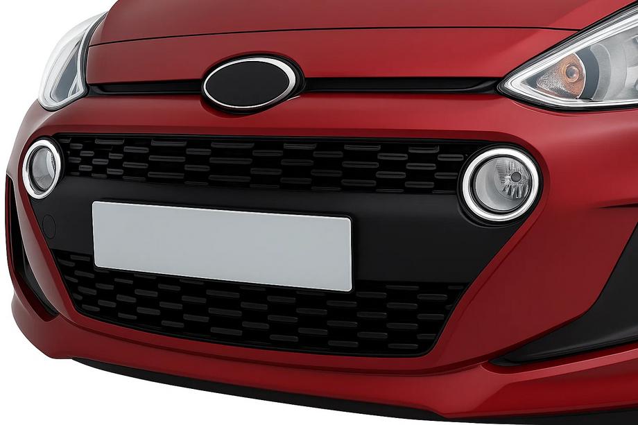Hyundai I-10 2017-2020 Cornici per luci di posizione (2 pz, acciaio inox) Foto 3