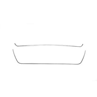 Cornice griglia 2014-2018 (2 pz, acciaio inox) foto 2