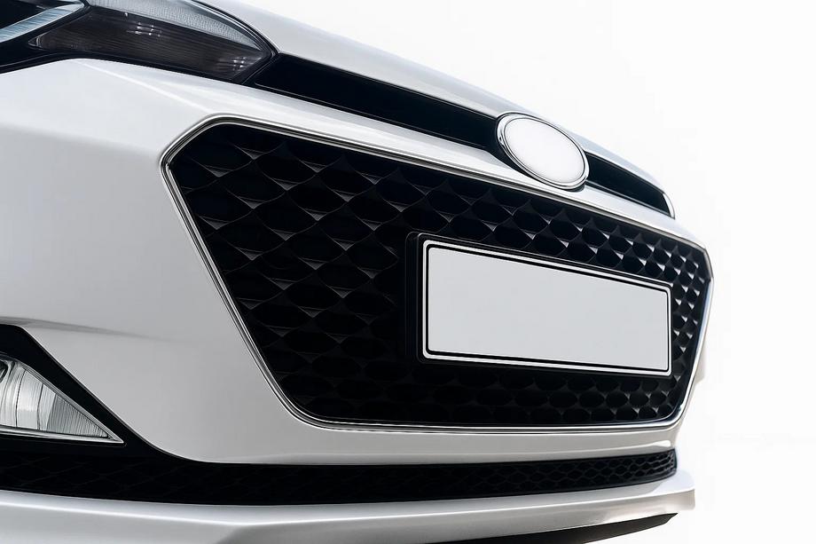 Hyundai I-20 2014-2020 Cornice griglia 2014-2018 (2 pz, acciaio inox) Foto 1