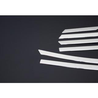 Cornici superiori finestrini acciaio inox (10 pz) Hyundai Tucson TL 2016-2021 foto 4