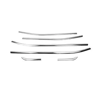 Cornici finestrini acciaio inox (6 pz) Jeep Renegade 2014- foto 2