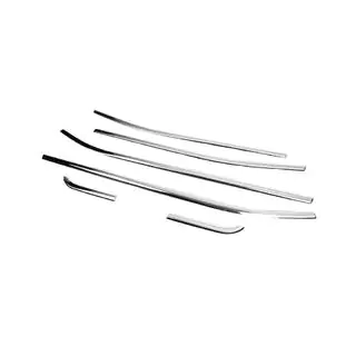 Cornici finestrini acciaio inox (6 pz) Jeep Renegade 2014- foto 4