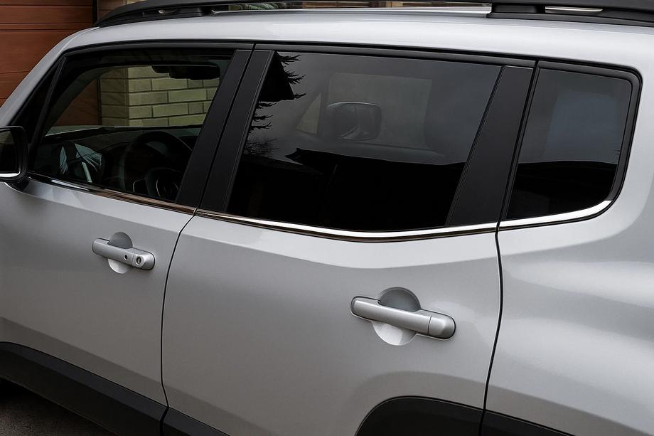 Jeep Renegade 2014- Cornici finestrini acciaio inox (6 pz) Image