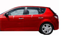 Opel Astra K 2016-2021 Cornici Finestrini Acciaio Inox Inferiore foto 10