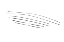 Opel Astra K 2016-2021 Cornici Finestrini Acciaio Inox Inferiore foto 7