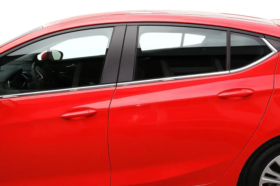 Opel Astra K 2016-2021 Cornici Finestrini Acciaio Inox Superiore Foto 9