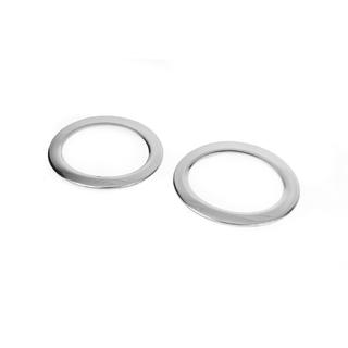 Cornici fendinebbia (2 pz, acciaio inox) foto 3