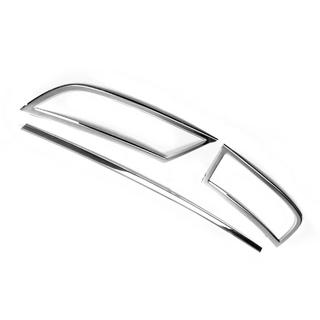 Protezione terminale paraurti posteriore OmsaLine (3 pz, acciaio inox) foto 3