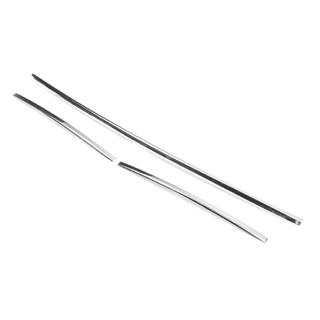 Coperture griglia paraurti 2015-2019 (3 pz, acciaio inox) foto 4