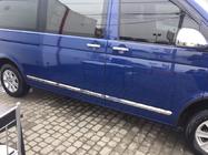Volkswagen T6 2015-2024 Modanature Porte Acciaio Inox Cromo foto 7
