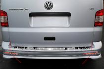 Volkswagen T6 2015-2024 Coperture per catarifrangenti posteriori (2 pz, acciaio inox) foto 1