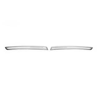 Coperture per catarifrangenti posteriori (2 pz, acciaio inox) Volkswagen T6 2015-2024 foto 2