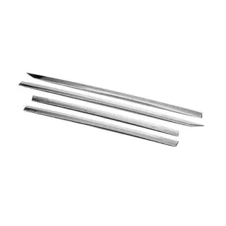 Modanature porte OmsaLine (4 pz, acciaio inox) foto 2