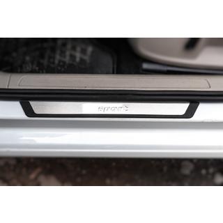 Battitacco Flexill Sport (4 pz, acciaio inox) Volkswagen Golf 7/E-Golf 2012-2020 foto 2