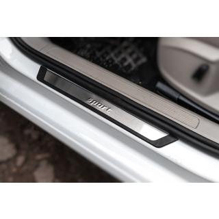 Battitacco Flexill Sport (4 pz, acciaio inox) Volkswagen Golf 7/E-Golf 2012-2020 foto 1
