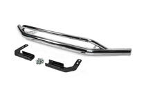 Volkswagen Amarok 2010-2022 Protezione Anteriore Doppia Vegas 2016-2021 Acciaio Inox foto 2