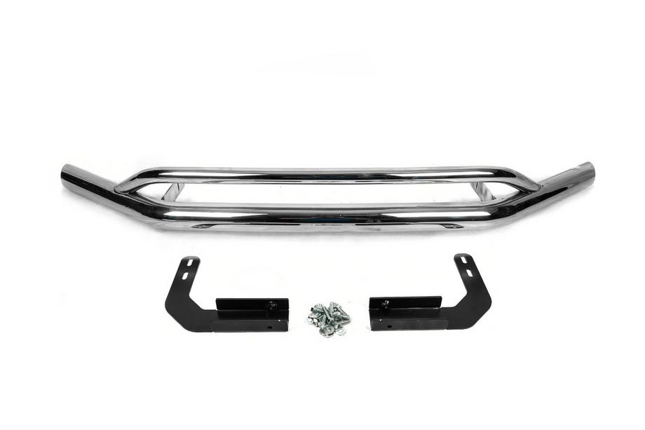 Volkswagen Amarok 2010-2022 Protezione Anteriore Doppia Vegas 2016-2021 Acciaio Inox Image
