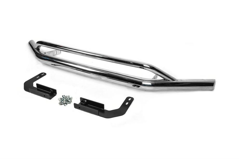 Volkswagen Amarok 2010-2022 Protezione Anteriore Doppia Vegas 2016-2021 Acciaio Inox d70/42 mm Foto 2
