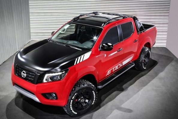 Nissan ha introdotto il concetto di un nuovo pick-up Frontier Attack