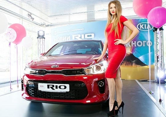 A Kiev presentato un nuovo modello Kia Rio