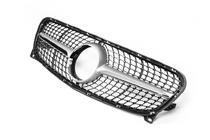 Mercedes GLA X156 2014-2019 Griglia Anteriore Diamond Silver (2014-2016) foto 4