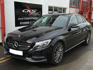 Mercedes C-class W205 2014-2021 Griglia Anteriore Diamond Silver (per Avantgarde/AMG-Line/C43 AMG) 2014-2018, senza telecamera foto 14
