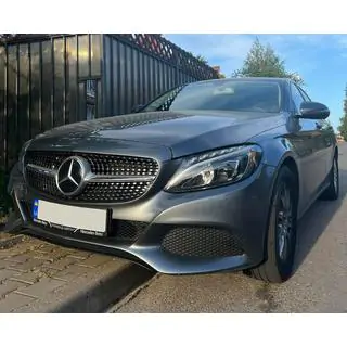 Griglia Anteriore Diamond Silver (per Avantgarde/AMG-Line/C43 AMG) foto 3