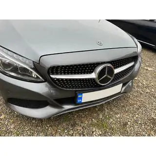 Griglia Anteriore Diamond Silver (per Avantgarde/AMG-Line/C43 AMG)