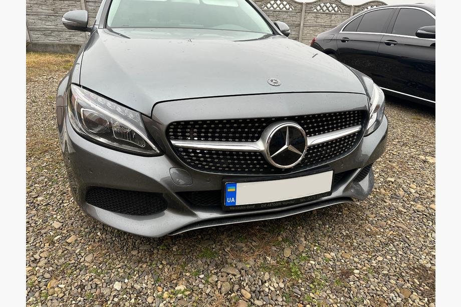 Mercedes C-class W205 2014-2021 Griglia Anteriore Diamond Silver (per Avantgarde/AMG-Line/C43 AMG) 2014-2018, con telecamera Foto 2