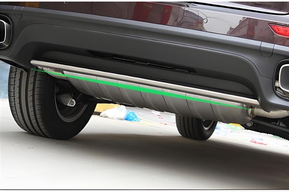 Porsche Cayenne 2010-2017 Coperture Paraurti Anteriore e Posteriore (2015-2017) Foto 3