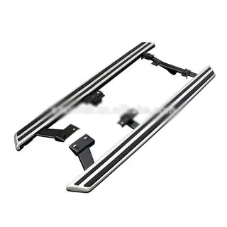 Pedane Laterali OEM-V3 (2 pz, Alluminio) Audi Q3 2011-2019 foto 4