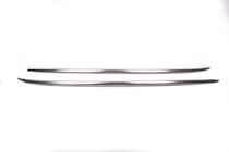 BMW X5 F15 2013-2018 Corrimano longitudinali tetto integrati cromati OEM (Alluminio, installazione con adesivo) foto 4