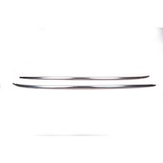 Corrimano longitudinali tetto integrati cromati OEM (Alluminio, installazione con adesivo) BMW X5 F15 2013-2018 foto 4