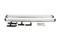 Volkswagen Tiguan 2007-2016 Pedane Laterali Original V2 (2 pz, Alluminio) foto 3