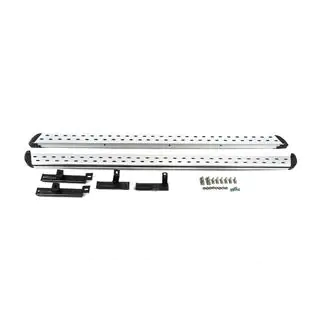 Pedane Laterali Original V2 (2 pz, Alluminio) Volkswagen Tiguan 2007-2016 foto 3