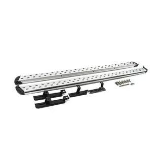 Pedane Laterali Original V2 (2 pz, Alluminio) Volkswagen Tiguan 2007-2016 foto 4