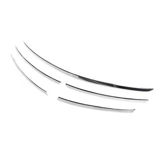Copri griglia cromati (5 pz, acciaio inox) Mercedes ML W164 2005-2011 foto 3