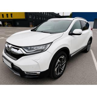 Barre longitudinali tetto OEM integrate, grigie (Alluminio) Honda CRV 2017-2022 foto 4