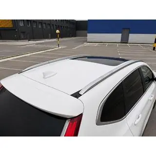 Barre longitudinali tetto integrate grigie OEM (alluminio, montaggio a bulloni) foto 3
