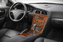 Volvo S60 2000-2009 Coperture cruscotto (2000-2005) Alluminio foto 1