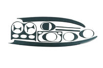 Daewoo Matiz 1998-2008 Rivestimenti cruscotto (1998-2005) Legno foto 1