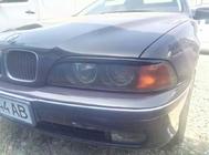 BMW 5 Series E39 1996-2003 Sopracciglia fari (2 pz, nere) foto 3
