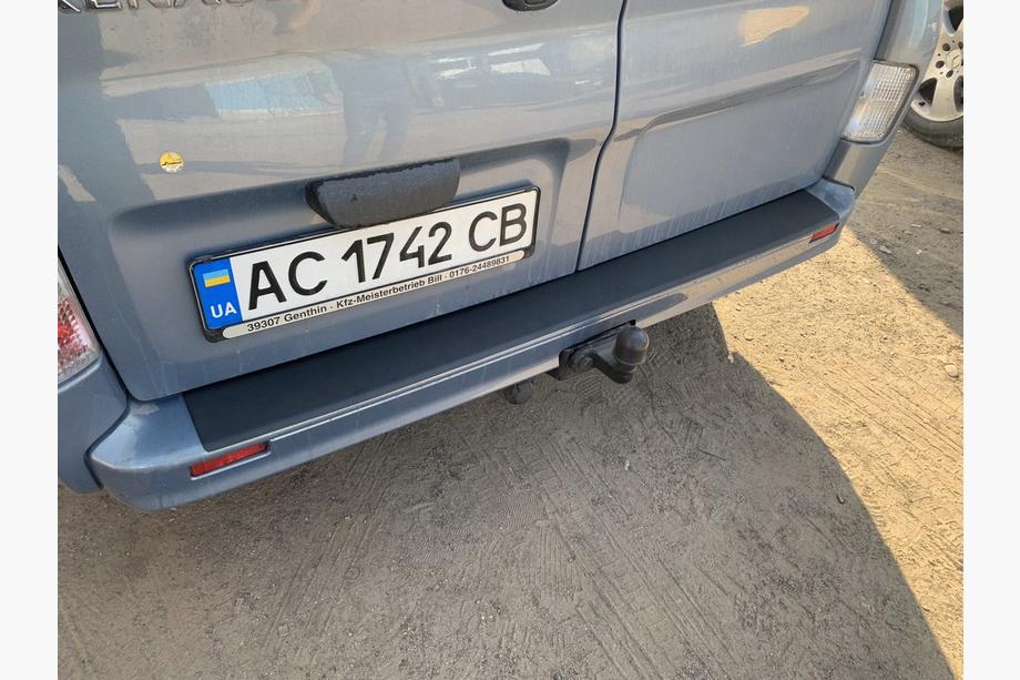 Renault Trafic 2001–2015 Protezione paraurti posteriore DDU (ABS) Foto 10
