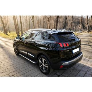 Pedane Laterali Maydos V1 (2 pz, Alluminio e Acciaio Inox) Peugeot 3008 2016-2023 foto 1