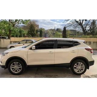 Deflettori finestrini con modanatura cromata (Niken, 4 pz) Nissan Qashqai 2014-2021 foto 3