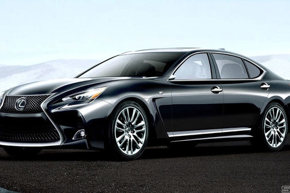 Lexus presenterà la più potente berlina LS