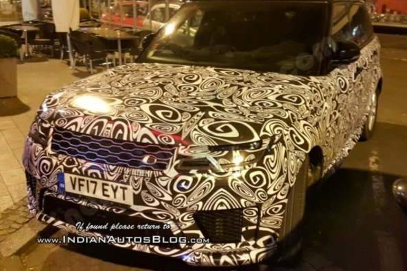 La nuova Range Rover Sport è stato visto sulle strade della Germania Foto 2