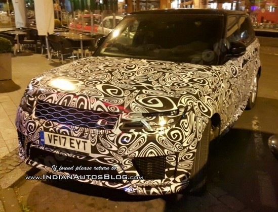 La nuova Range Rover Sport è stato visto sulle strade della Germania
